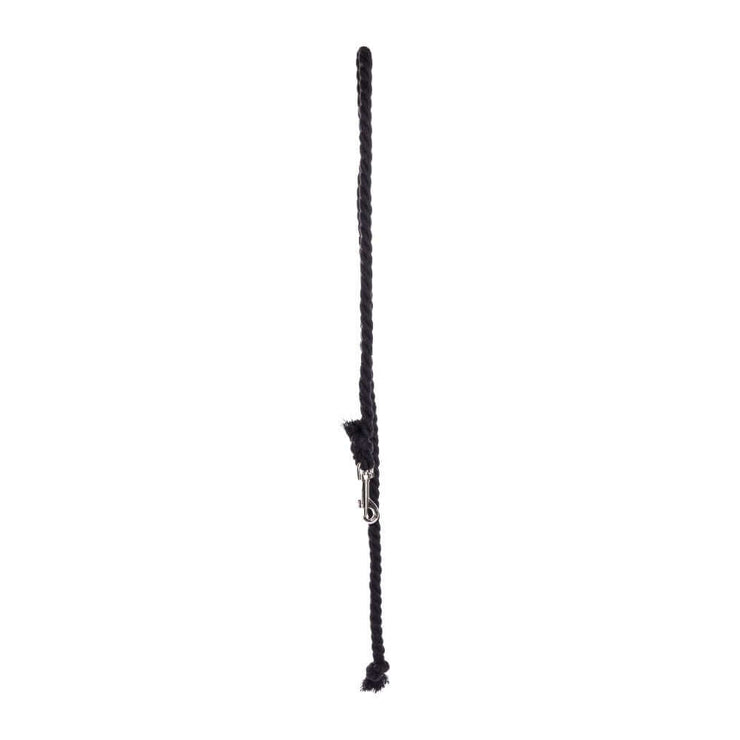 Lead rope for hobby horses black 100cm