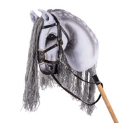 Mexican bridle for PRO hobby horses Size: M, L, XL Color: Black