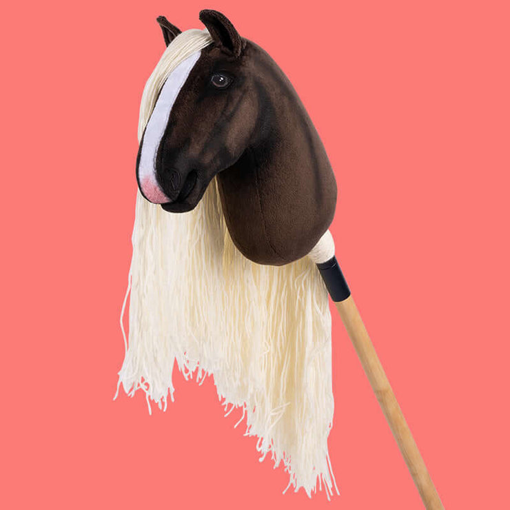 Red hobby horse halter | Stick horse tack | Hobby horse accessory